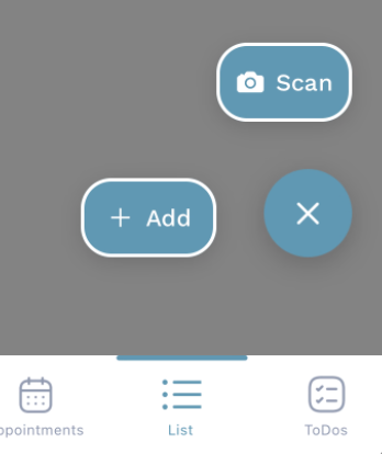 Scan image into a list